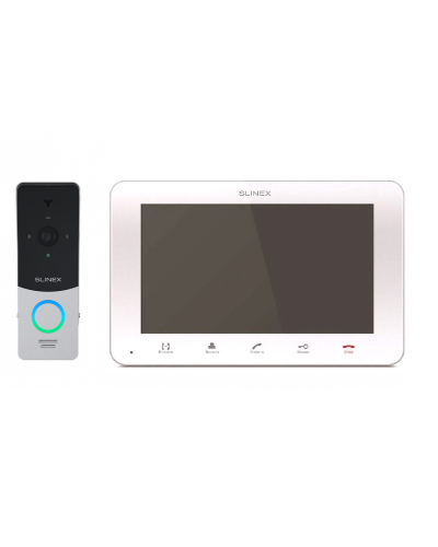 SM-07MHD + ML-20HD. Комплект вызывной панели с монитором. SLINEX в Королеве