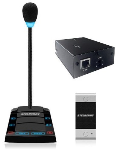 SX-510/1. Устройство переговорное клиент-кассир, дуплексное, с записью переговоров. STELBERRY в Королеве