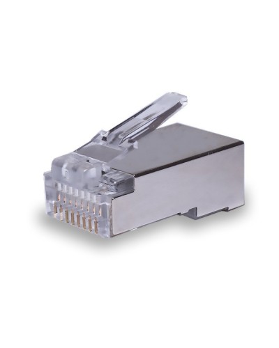 Коннекторы 8P8C FTP Cat.5e (RJ-45) (100шт) (10-0231). Разъем RJ-45. SUPRLAN в Королеве