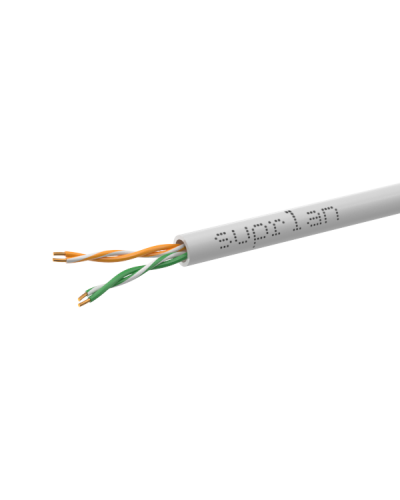 UTP Cat.5e 2x2xAWG24 Cu PVC Indoor Standard (01-0224-2). Кабель «витая пара» (LAN) для структурированных систем связи. SUPRLAN в Королеве