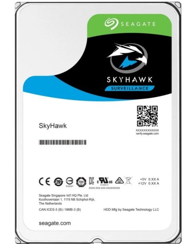 HDD 10000 GB (10 TB) SATA-III SkyhawkAI (ST10000VE001). Жесткий диск (HDD) для видеонаблюдения. Seagate в Королеве