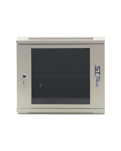 ST-NC9U600 (серый) С ПОЛКОЙ. Шкаф телекоммуникационный 19 настенный 9U. Space Technology в Королеве