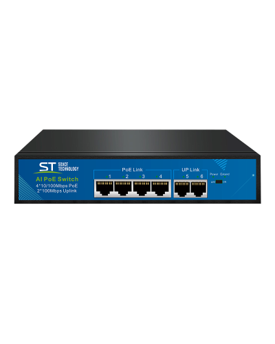ST-S45POE (версия 4). Сетевой PoE коммутатор . Space Technology в Королеве