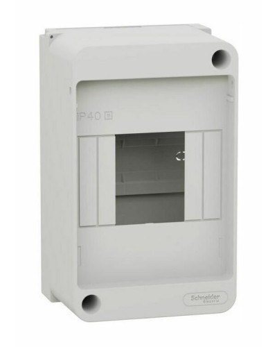City9 Box XS 4 модуля без дверцы, белый (EZ9EAA104). Щиток модульный. Systeme Electric в Королеве