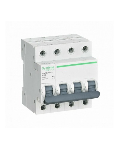City9 Set 4P 10А 4.5kA С (C9F34410). Автоматический выключатель. Systeme Electric в Королеве