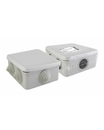Коробка ОП 100х100х50мм, крышка, IP55, 6 вх. (SQ1401-1255). Распаячная коробка. TDM ЕLECTRIC в Королеве
