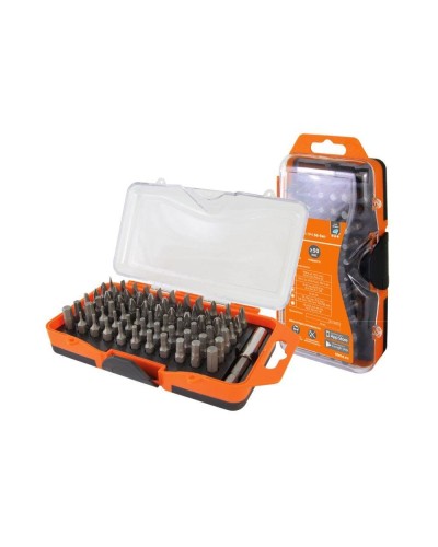 Набор бит №4, 66 бит: SL, PH, PZ, HEX, TORX, SQ,  удлинитель, сталь CR-V «Алмаз» TDM (SQ1019-0104): Набор бит в Королеве