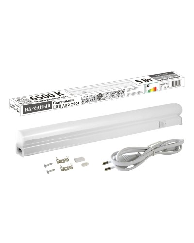 ДПО 2001 5 Вт, 6500К, IP40 (SQ0329-0112). Светильник LED. TDM ЕLECTRIC в Королеве