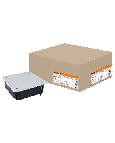 Распаячная коробка СП 115х115х45мм, крышка, метал. лапки, IP20, TDM (SQ1403-0008). Распаячная коробка СП. TDM ЕLECTRIC в Королеве