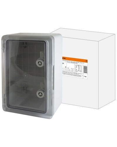 ЩМП-0-4, прозрачная крышка ABS, IP65, 400x300x220. Бокс пластиковый антивандальный. TDM ЕLECTRIC в Королеве