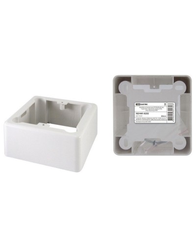Коробка установочная ОП 85х85х42мм, 1-местная, подъемная, белая, IP20 TDM (SQ1401-0232). Коробка установочная ОП. TDM ЕLECTRIC в Королеве