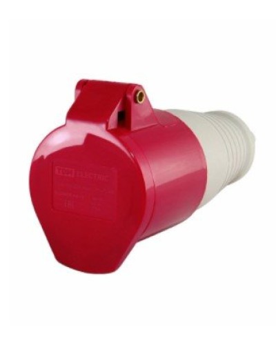 Розетка 215 переносная 3Р+РЕ+N 16А 380В IP44 (SQ0603-0012). Розетка. TDM ЕLECTRIC в Королеве