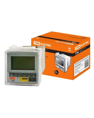 ТЭ8-1мин/7дн-8on/off-16А-8Ц/Щ TDM (SQ1503-0004). Таймер электронный. TDM ЕLECTRIC в Королеве