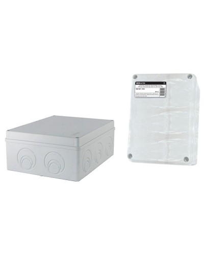 Коробка ОП 240х195х90мм, крышка, IP55, кабельные вводы d28-3шт, d37-2шт (SQ1401-1272). Распаячная коробка. TDM ЕLECTRIC в Королеве
