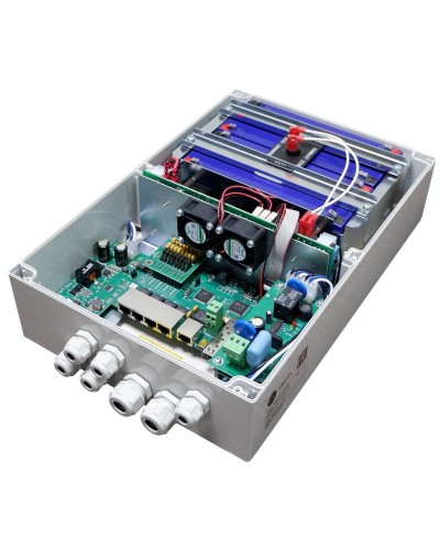 Tfortis PSW-1G4F UPS. Коммутатор с питанием по PoE. TFortis в Королеве