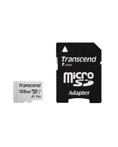 TS128GUSD300S-A. Карта памяти microSDXC, 128 ГБ, Class 10. TRANSCEND в Королеве