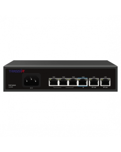 TR-NS1206-65-4PoE. Коммутатор с PoE. Trassir в Королеве