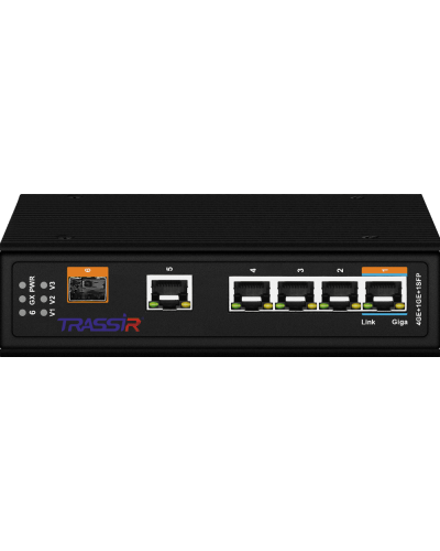 TR-NS15061S-150-4POE. Коммутатор с PoE. Trassir в Королеве