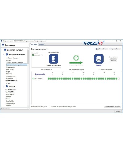 TRASSIR NetSync. Программное обеспечение для IP систем видеонаблюдения. Trassir в Королеве