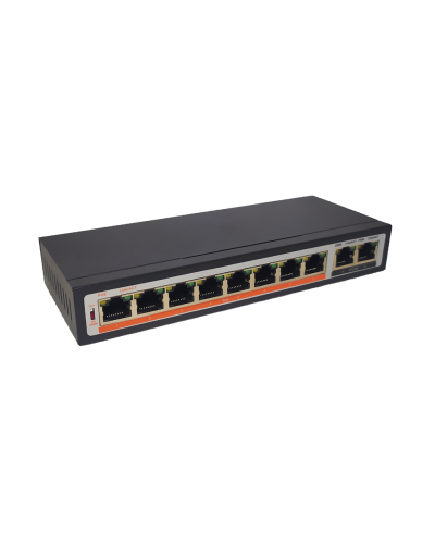 TI-208P. Коммутатор с питанием по PoE. True-IP в Королеве