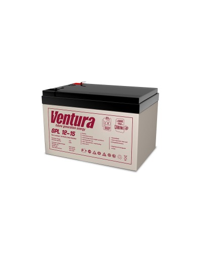 Ventura GPL 12-15. Аккумулятор герметичный свинцово-кислотный. Ventura в Королеве