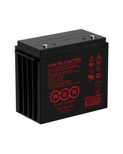 WBR EVX135-12G. Аккумулятор герметичный свинцово-кислотный. WBR в Королеве