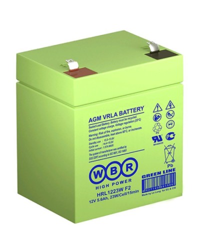 WBR HRL1223W F2. Аккумулятор герметичный свинцово-кислотный. WBR в Королеве