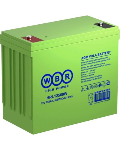 WBR HRL12560W. Аккумулятор герметичный свинцово-кислотный. WBR в Королеве