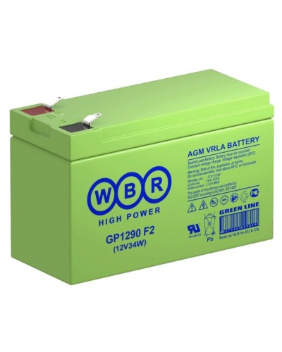 WBR GP1290 F2. Аккумулятор герметичный свинцово-кислотный. WBR в Королеве