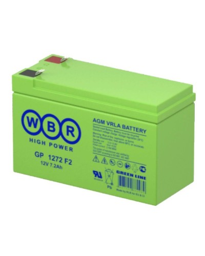 WBR GP1272 F2 (12V28W). Аккумулятор герметичный свинцово-кислотный. WBR в Королеве