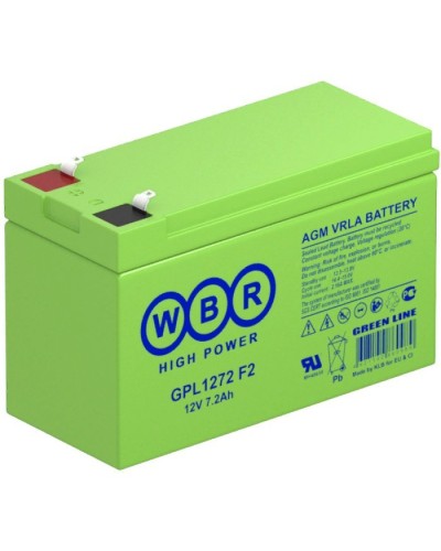 WBR GPL1272 F2. Аккумулятор герметичный свинцово-кислотный. WBR в Королеве