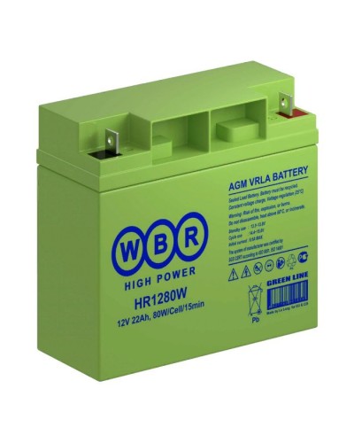 WBR HR1280W. Аккумулятор герметичный свинцово-кислотный. WBR в Королеве