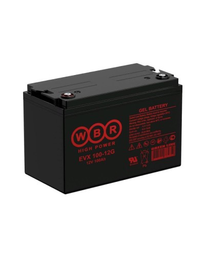 WBR EVX100-12G. Аккумулятор герметичный свинцово-кислотный. WBR в Королеве