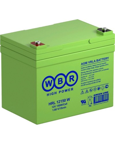 WBR HRL12150W. Аккумулятор герметичный свинцово-кислотный. WBR в Королеве