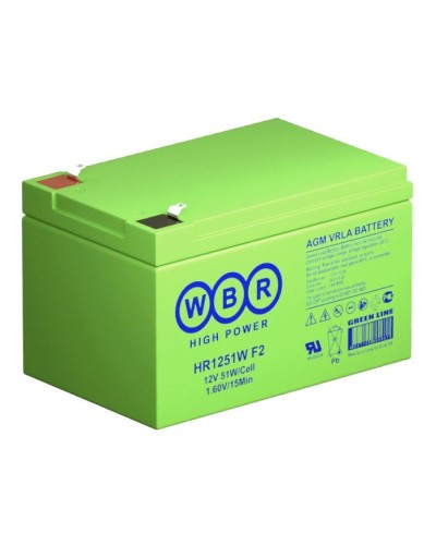 WBR HR1251W F2. Аккумулятор герметичный свинцово-кислотный. WBR в Королеве