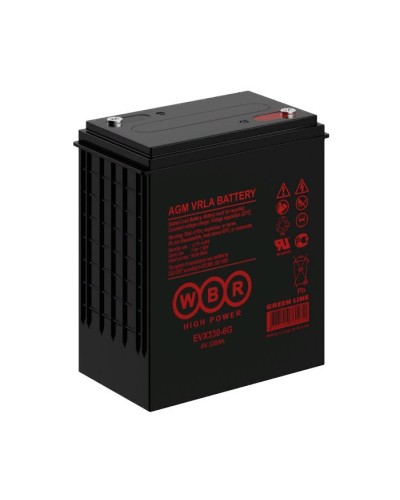 WBR EVX330-6G. Аккумулятор герметичный свинцово-кислотный. WBR в Королеве
