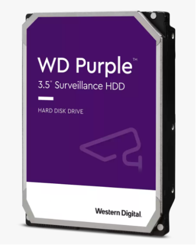 HDD 1000 GB (1 TB) SATA-III Purple (WD10PURZ). Жесткий диск (HDD) для видеонаблюдения. Western Digital в Королеве