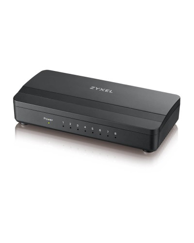 GS-108SV2-EU0101F. Коммутатор 8 портов 1000 Мбит/с, настольный. ZYXEL в Королеве