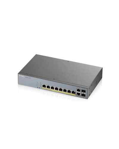 GS1350-12HP-EU0101F. Коммутатор сетевой PoE управляемый L2. ZYXEL в Королеве