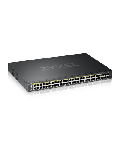 GS2220-50HP-EU0101F. Коммутатор гибридный L2 PoE+ rack 19. ZYXEL в Королеве
