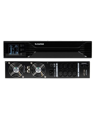 RAPAN-UPS 3000 RACK+4х9Ah (RAPAN-UPS 3000-RACK-IN-4х9-E) (8960). Бесперебойный источник питания. Бастион в Королеве