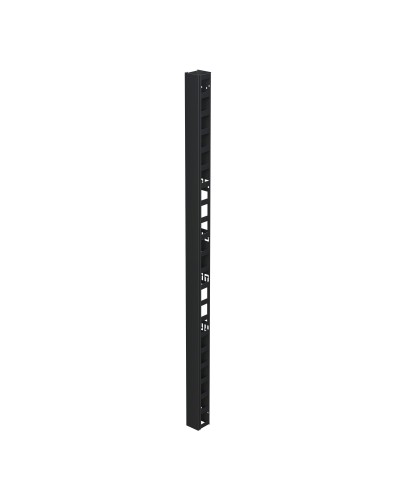 Организатор вертикальный с крышкой 47U, 90мм, для IT-CQE черный (R5VRPC4790B). Организатор вертикальный с крышкой. ДКС в Королеве
