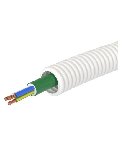 Труба ПЛЛ D20 + ППГнг(А)-HF 3х2,5 (ГОСТ+) (8S82050HF). Гофрошланг с кабелем. ДКС в Королеве