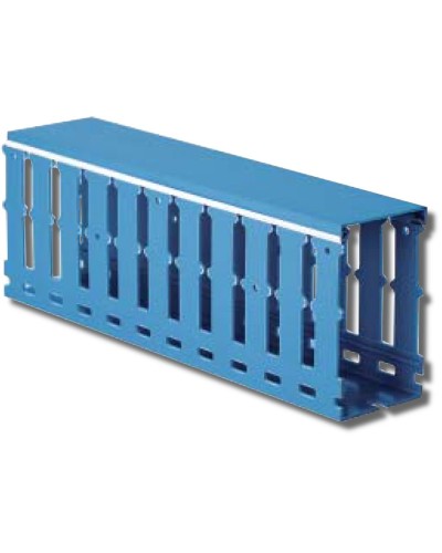 Короб перфорированный, синий RL12 40x100 (00261RL): Короб перфорированный в Королеве