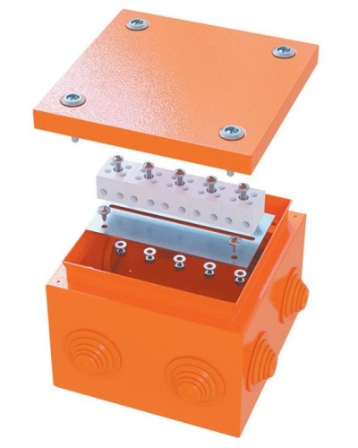 Коробка FS 150х150х80 4P (FSB30404): Коробка ответвительная огнестойкая стальная в Королеве