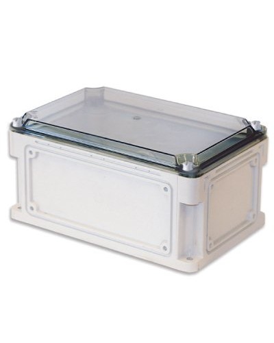 Корпус RAM box 300х150х160, высота крышки 35 мм, IP67 (531311). Корпус с фланцами и прозрачной крышкой, без монтажной платы. ДКС в Королеве