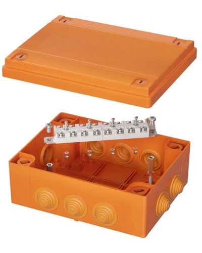 Коробка FS 150х110х70 12P (FSB211204). Коробка ответвительная огнестойкая из термопласта. ДКС в Королеве