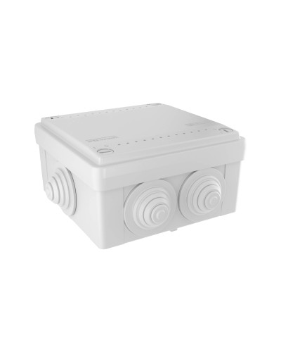 Коробка ответвительная с кабельными вводами IP55, 100х100х50 (53801). Коробка ответвительная. ДКС в Королеве