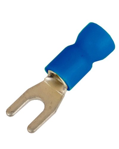 Наконечник вилочный НВИ 1,5-2,5 М3,5 (D3,7мм) (100 шт) (2B135P-EE-PVC). Наконечник вилочный с изолированным фланцем ПВХ. ДКС в Королеве