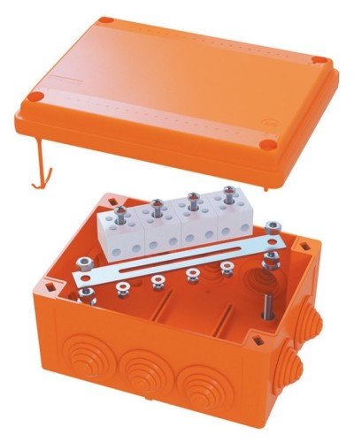 Коробка FS 100х100х50 4P (FSB11404): Коробка ответвительная огнестойкая из термопласта в Королеве